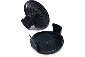 FACULX Osłona osłony szpuli, wymienne nasadki szpuli kompatybilne z Parkside PRT550 A1 A3 91105342 FRT550 A1 311404 elektryczne trymery strunowe, zaślepka na szpulę zjadacza chwastów (2 szt.)