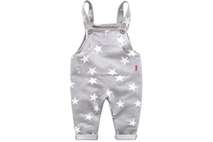 Mud Kingdom Little Boys Overalls Casual Star
