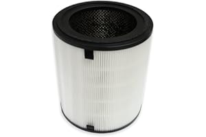 PUREBURG LV-H133-RF Filtre de rechange compatible avec le purificateur d'air Levoit LV-H133, charbon actif HEPA H13 2 en 1, filtration en 3 étapes, purificateur d'air, COV