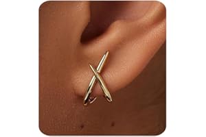 Halora Ohrstecker Gold/Silber Ohrringe Stecker Damen Hypoallergen Gold Klein Ohrringe Schmuck Geschenke Earrings for Women