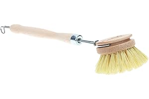 Sorbo drewniana szczotka do naczyń, 5,4 x 6,8 x 26 cm