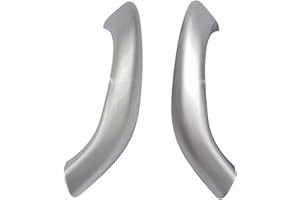 CHROX, Copertura per Rivestimento, Maniglia per Pannello Interno Porta Interna, BMW X1 F48 F49 2016-2019, X2 F39 2017-2020, ABS+PC, Nero Beige Argento Fibra di carbonio, 295*60 mm