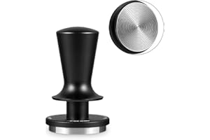 MHW-3BOMBER Espresso Coffee Tamper 54mm-Double Spring Coffee Loaded Tamper Tool, Compatible with 53mm/53.35mm/54mm Portafilter, Self Leveling Espresso Hand Tampers, Espresso Accessories, T6000-OS
