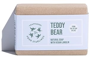 SOAPMAKERS FOUR STARLINGS Soap Makers Four Starlings Sensitive Mydło, Beżowy/Biały, 110 g