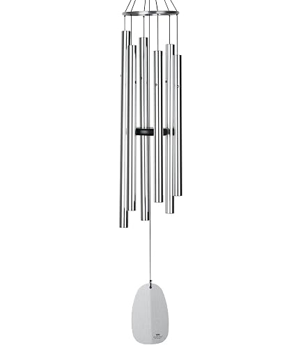 WOODSTOCK CHIMES Encore Collection, Chimes of Pluto, 27 in. Green Wind Chime DCE27 - The Home Depot