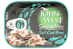 John West Tinned Fish (Soft Cod Roes 3 x 100g)