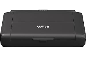Canon MAXIFY BX110 Mobile Printer - WiFi Printer with Rechargeable Battery, Prints up to A4 | Perfect for Home Office & Travel! Prints Wirelessly from Laptop, PC, Smartphone Print App