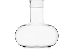 Ichendorf Milano Bouteille ronde transparente avec bouchon collection Alchemy