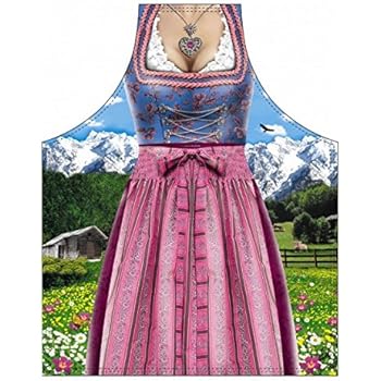 Schürze Dirndl Tracht Fun Kochschürze: Amazon.de: Sport
