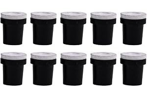 10-pack sandblästermunstycken 4,5 mm öppningsspets för 5 gallon blästringstankar, delad design med keramiskt foder för stabilt flöde, slitstarka reservdelar för industriell sliprengöring