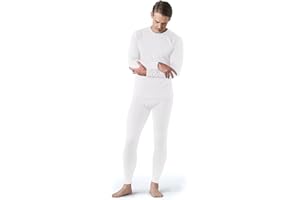 LAPASA Ropa Termica Hombre Extra Cálido Conjunto Interior Termico Camiseta Manga Larga Malla Pantalon Calzoncillo Largo Frio Extremo Nieve Invierno Esqui Running Thermoflux 100 200 300 M11/M24/M57