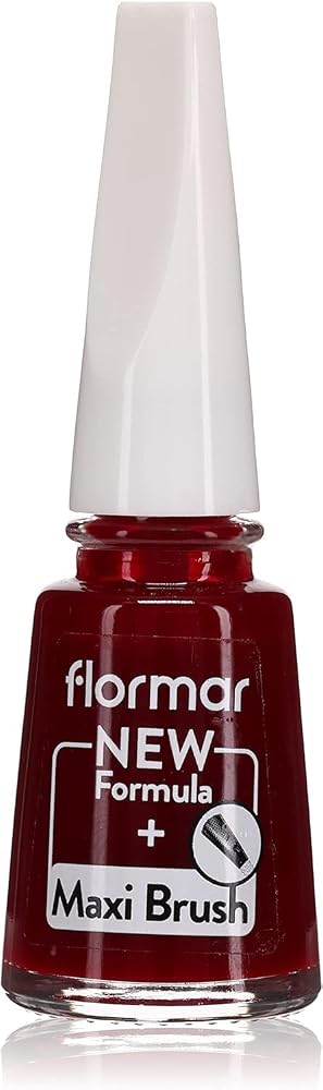 Flormar Klasik Parlak Bitişli Yüksek Pigmentli Oje - Nail Enamel- 385 Red Velvet New- 8682536035965