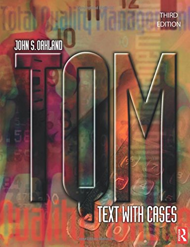 TQM: TEXT WITH CASES, 3RD EDN
