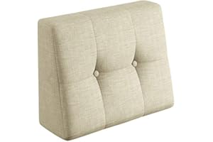 sunnypillow Palettenkissen Palettenauflage Palettenpolster Palettensofa Sitzkissen Rückenlehne gesteppt Seitenkissen 60x40x20/10cm Ecru