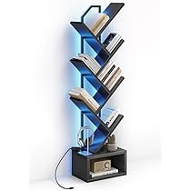 Houten vrijstaande boekenkast Plank ZilasL