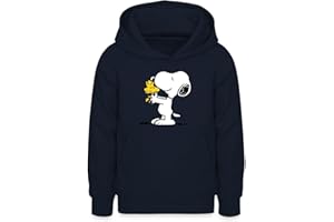 Spreadshirt Peanuts Snoopy Und Woodstock Teenager Hoodie