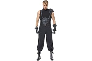 Seaehey Cloud Strife Cosplay Costume Sleeveless Battle Uniform Tifa Cosplay Game Halloween Full Set Outfits Accessories