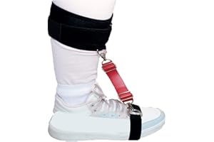 ‎ANGGREK Fußheber-Orthese Fußkettchen, ANGGREK Nacht-Fußtropfen-Korrektor Schlaganfall Hemiplegie Fußheber-Orthese Einstellbare Plantarfasziitis-Stützbandage