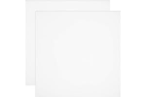 BENECREAT 2 pièces Plaque de Feuille de Caoutchouc de Silicone Blanc 250x250x1mm Panneau de Joint résistant aux Hautes températures, utilisé pour fabriquer des Joints et des Joints