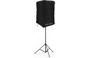 SOUNDCOVER 25,4 cm (10 Zoll) PA/DJ, leichte Lautsprecherabdeckung für Standlautsprecher, wasserabweisend (nicht wasserdicht), 50 UV-Schutz – Maße vor der Bestellung überprüfen!