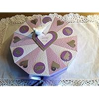 Schachteltorte TAUFE KOMMUNION KONFIRMATION FLIEDER Torte Geldgeschenk Geschenk