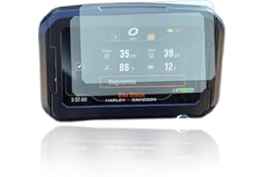 MOTO SCREENIES Tachoschutzfolie Displayschutzfolie passend für Harley Davidson Pan Amerika 2021+ 9H Nano Glas Technologie