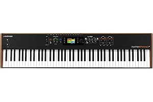 STUDIOLOGIC - NUMA X PIANO GT Piano Digitale Stage, MIDI Controller 4 Zone, Mixer Digitale, Interfaccia Audio/USB, Tastiera Pesata 88 Tasti in Legno, 3 Contatti, Scappamento e Aftertouch