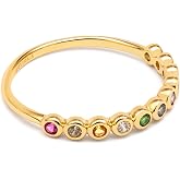 SINGULARU - Orbit Ring Brass with 18Kt Gold Plated Finish. Jewellery for Women. Size 10-18