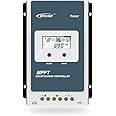 EPEVER 20A MPPT Solar Charge Controller Tracer AN Series with 12V/24V DC Automatically Identifying System Voltage fit for Lead-Acid and Lithium Batteries