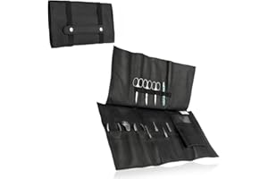 LABOR PRO Fodero Porta tronchesine, forbicine e attrezzi per Manicure e Pedicure