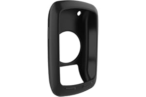 subtel® Funda de Silicone compatible con Garmin Edge 800 Edge 810 & Edge Touring Edge Touring Plus Funda protectora para dispositivos GPS bicicleta - Carcasa protectora en negro Back Cover Bumper Case