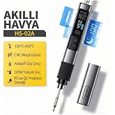 FNIRSI HS 02A Akıllı Elektrikli Havya 100W