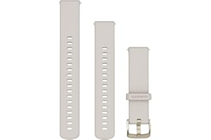 Garmin Schnellwechsel-Armband 18mm, passend für Venu 2S/ 3S, Vivoactive 4S, Vivomove 3S, Legacy Hero Rey/Captain Marvel, Forerunner 255S/ 265S
