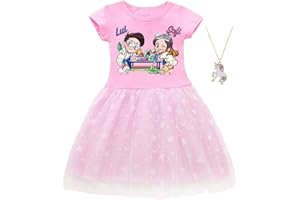 ZKomoL Youtuber Bambina Abbigliamento Vestito Maglietta