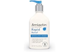 AmLactin Alpha-Hydroxy Therapy Cerapeutic Restoring Body Lotion for Arms Legs Best Dermatologist Moisturizer for Dry Skin, 7,9 unce by AmLactin