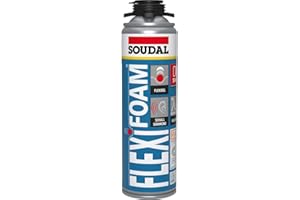SOUDAL Flexifoam - Espuma profesional para pistola de espuma de alta elasticidad (500 ml)