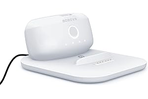 BOBOVR Doppia stazione di caricamento/dock per batteria B2, design ultra sottile, alimentazione magnetica a 2 batterie B2 allo stesso tempo