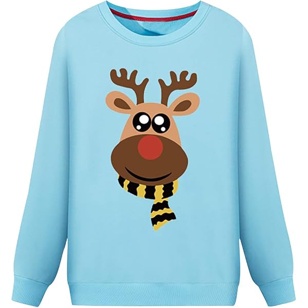 Pull Moche De Noël Femme - Sweat Chaud à Manches Longues, Motifs Festifs, Confortable - Taille S à XL