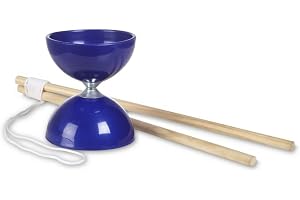 BS Toys Diabolo spel – koordination kompakt utomhuslek – utomhusleksak barn – lämplig från 6 år – barns födelsedagskalas spel