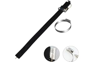 FADERR Anti Static Car Drive Flex Band Ideal Car Styling Metal Belt Avoid Anti-Static Electrostatic Belt Puller As Pictured 30-38cm