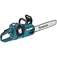 Makita DUC405PT2 Twin 18V (36V) Li-ion LXT 40cm Brushless Chainsaw Complete with 2 x 5.0 Ah Batteries and Twin Port Charger