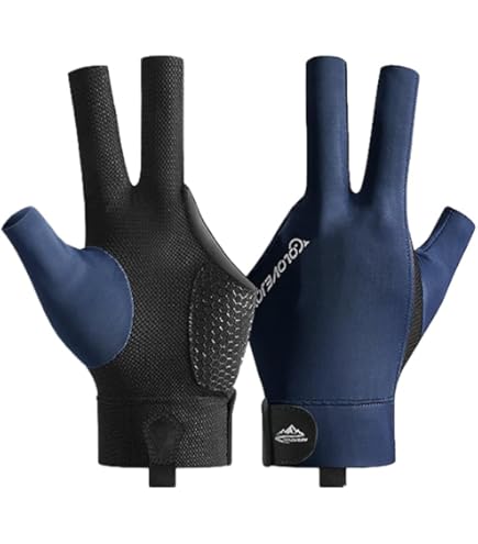 Guanto Da Biliardo A 3 Dita Tokaneit - Mano Sinistra, Antiscivolo E Traspirante - Foto 5