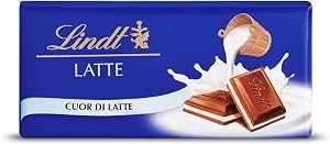 Lindt Lindor Tavoletta di Cioccolato al Latte con Ripieno al Caramello Salato 100g