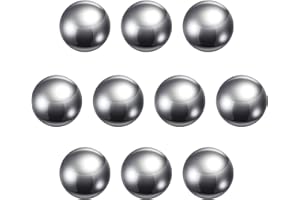 sourcing map 10Pcs 19mm Carbone Acier Roulement Billes Précision Poli