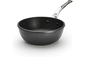 De Buyer - Sauteuse antiadhésive CHOC EXTREME - Diamètre 20 cm -, Noir