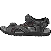 Geox Uomo Sandal Strada A, Sandalias con Punta Abierta Hombre