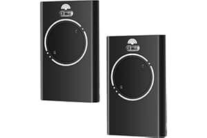 PUISENO 2Pcs Telecomando Cancello,2 Canali Universale Telecomando Cancello XT2 433 SLH LR 433,92MHz,telecomando per 433,Nero