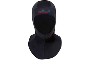 YuanDiann Cagoule De Plongée 3mm Neoprene Homme Femme Chaud Plongée Sous-marine Cagoule Triathlon Surf Kayak Snorkel Natation Sport Nautique Combinaison De Plongée Chapeau