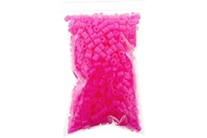 INCEPTION PRO INFINITE Perline da stirare - Creare gioielli - Bambine - Colore fuxia - Perline a fusione 1000 pezzi - 3d Gioco creativo - Compleanno - 5 mm - Natale - Idea regalo