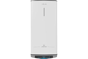 Ariston VELIS DUNE WIFI elektrisk varmvattenberedare, 50 liter, vertikalt/horisontellt